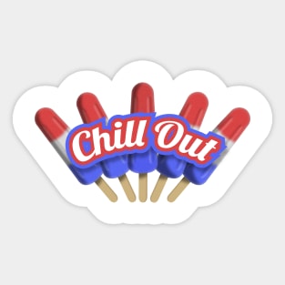 Chill Out Sticker